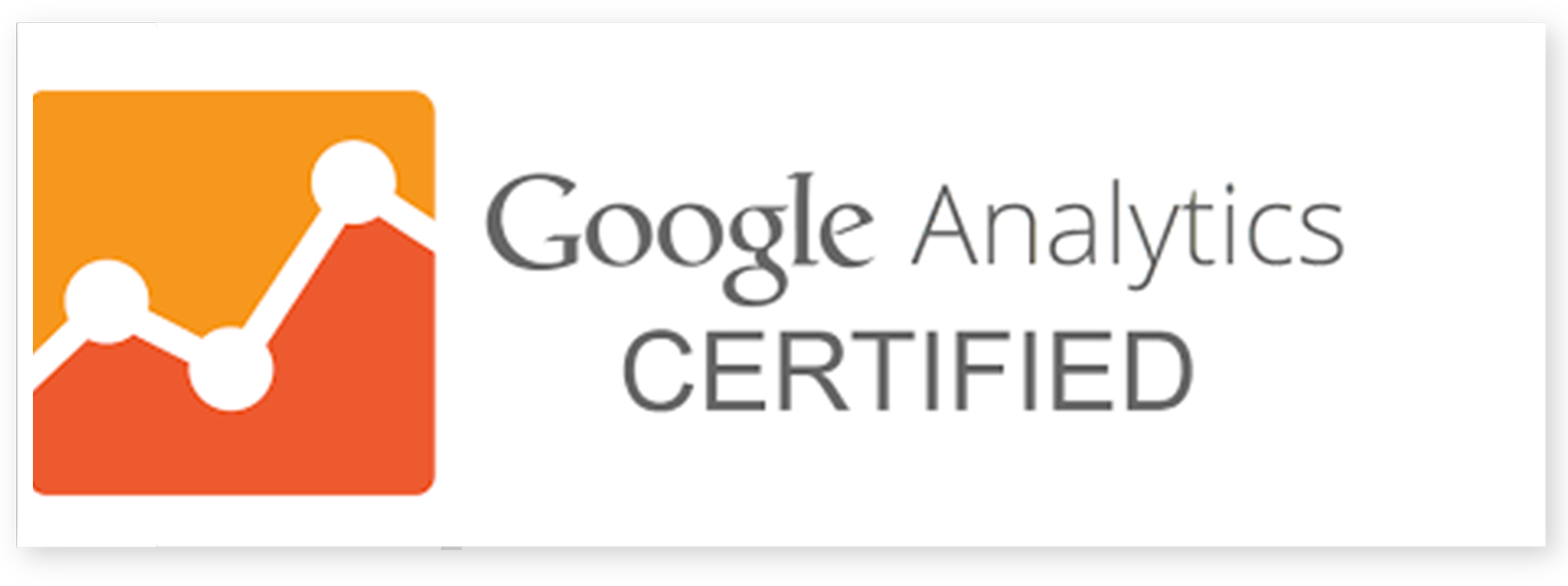 Google Analytics Certified Agency Service Management Compnay