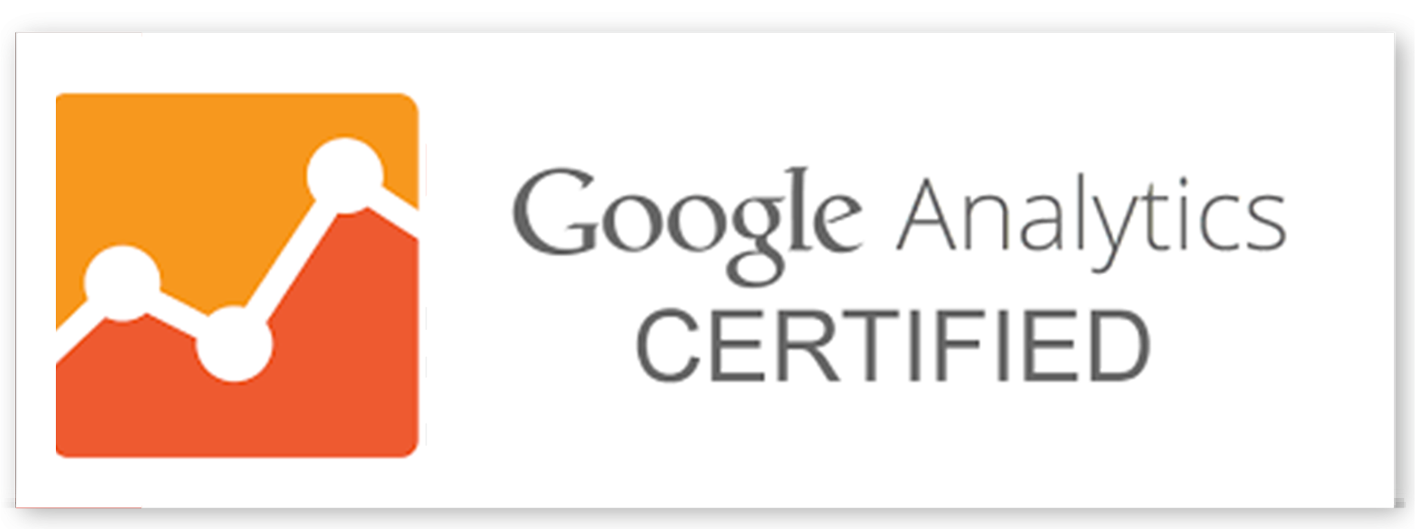 Google Analytics Certified Agency & Company